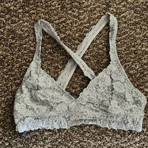 AERIE SOFTEST® LACE RACERBACK BRALETTE Size M